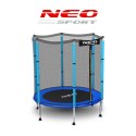 Neo-Sport Trampolina ogrodowa dla dzieci 140 cm 4,5ft Neo-Sport