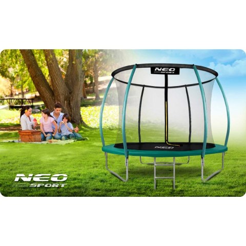 Neo-Sport Trampolina ogrodowa profilowana 10ft/312cmz siatką wewnętrzną Neo-Sport Neo-Sport Trampolina ogrodowa profilowana 10ft/312cmz siatką wewnętrzną Neo-Sport