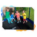 Neo-Sport Trampolina ogrodowa profilowana 10ft/312cmz siatką wewnętrzną Neo-Sport