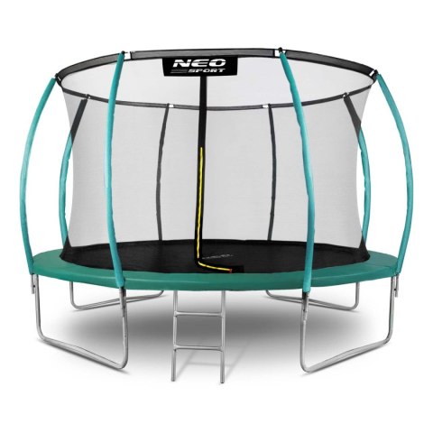 Neo-Sport Trampolina ogrodowa profilowana 12ft/374cm z siatką wewnętrzną Neo-Sport Neo-Sport Trampolina ogrodowa profilowana 12ft/374cm z siatką wewnętrzną Neo-Sport