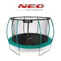 Neo-Sport Trampolina ogrodowa profilowana 12ft/374cm z siatką wewnętrzną Neo-Sport