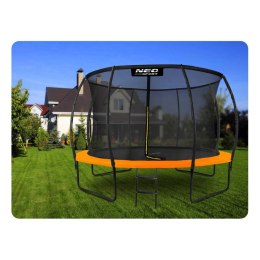 Neo-Sport Trampolina ogrodowa profilowana 12ft/374cm z siatką wewnętrzną Neo-Sport