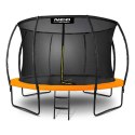 Neo-Sport Trampolina ogrodowa profilowana 12ft/374cm z siatką wewnętrzną Neo-Sport
