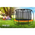 Neo-Sport Trampolina ogrodowa profilowana 12ft/374cm z siatką wewnętrzną Neo-Sport