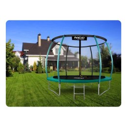 Neo-Sport Trampolina ogrodowa profilowana 8ft/252cm z siatką wewnętrzną Neo-Sport