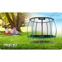 Neo-Sport Trampolina ogrodowa profilowana 8ft/252cm z siatką wewnętrzną Neo-Sport