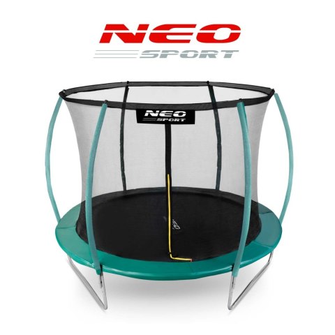 Neo-Sport Trampolina ogrodowa profilowana 8ft/252cm z siatką wewnętrzną Neo-Sport Neo-Sport Trampolina ogrodowa profilowana 8ft/252cm z siatką wewnętrzną Neo-Sport
