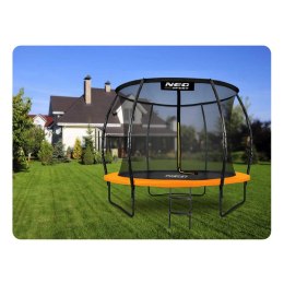 Neo-Sport Trampolina ogrodowa profilowana 8ft/252cm z siatką wewnętrzną Neo-Sport