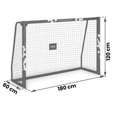 Neo-Sport Bramka do piłki nożnej 180 x 120 x 60 cm NS-462 Hexagon Neo-Sport Bramka do piłki nożnej 180 x 120 x 60 cm NS-462 Hexagon