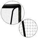 Neo-Sport Bramka do piłki nożnej 180 x 120 x 60 cm NS-463 czarno-czerwona Neo-Sport Bramka do piłki nożnej 180 x 120 x 60 cm NS-463 czarno-czerwona