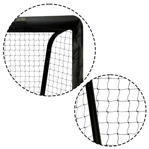 Neo-Sport Bramka do piłki nożnej 180 x 120 x 60 cm NS-463 czarno-czerwona Neo-Sport Bramka do piłki nożnej 180 x 120 x 60 cm NS-463 czarno-czerwona