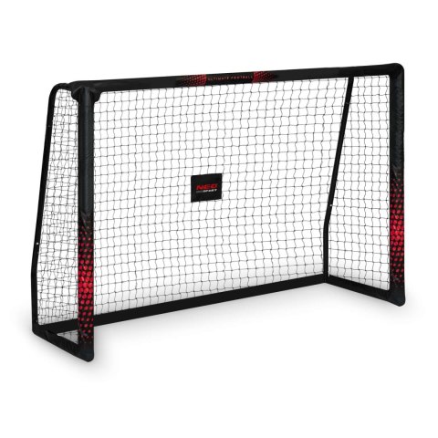 Neo-Sport Bramka do piłki nożnej 180 x 120 x 60 cm NS-463 czarno-czerwona Neo-Sport Bramka do piłki nożnej 180 x 120 x 60 cm NS-463 czarno-czerwona