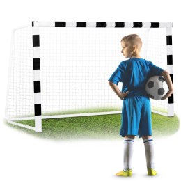 Neo-Sport Bramka do piłki nożnej 180 x 120 x 60 cm NS-464 czarno-biała