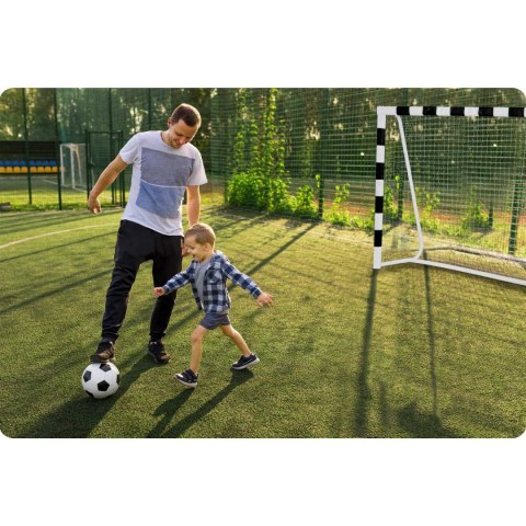 Neo-Sport Bramka do piłki nożnej 180 x 120 x 60 cm NS-464 czarno-biała Neo-Sport Bramka do piłki nożnej 180 x 120 x 60 cm NS-464 czarno-biała