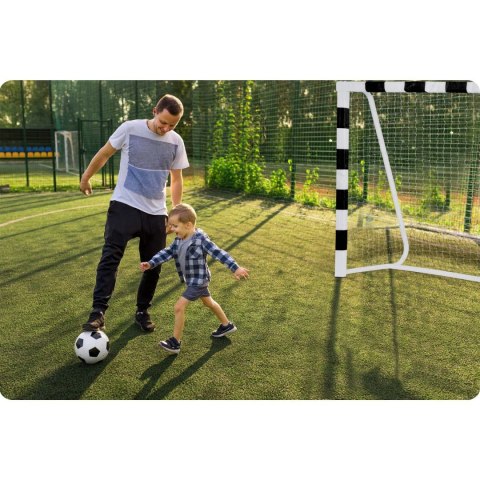 Neo-Sport Bramka do piłki nożnej 300 x 160 x 90 cm NS-460 czarno-biała Neo-Sport Bramka do piłki nożnej 300 x 160 x 90 cm NS-460 czarno-biała