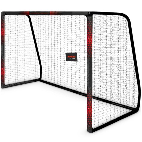 Neo-Sport Bramka do piłki nożnej 300 x 200 x 120 cm NS-473 czarno-czerwona Neo-Sport Bramka do piłki nożnej 300 x 200 x 120 cm NS-473 czarno-czerwona