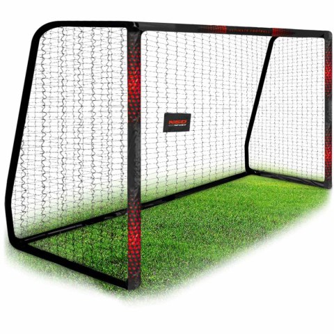 Neo-Sport Bramka do piłki nożnej 300 x 200 x 120 cm NS-473 czarno-czerwona Neo-Sport Bramka do piłki nożnej 300 x 200 x 120 cm NS-473 czarno-czerwona