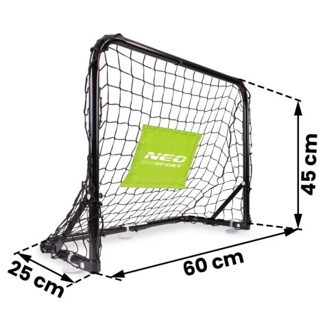 Neo-Sport Bramka do piłki nożnej - zestaw 2 sztuki - 60 x 45 x 25 cm NS-461 Neo-Sport Bramka do piłki nożnej - zestaw 2 sztuki - 60 x 45 x 25 cm NS-461
