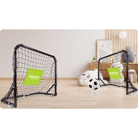 Neo-Sport Bramka do piłki nożnej - zestaw 2 sztuki - 60 x 45 x 25 cm NS-461 Neo-Sport Bramka do piłki nożnej - zestaw 2 sztuki - 60 x 45 x 25 cm NS-461