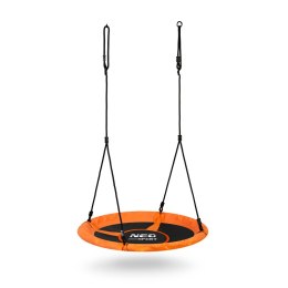 Neo-Sport Huśtawka bocianie gniazdo Swingo XXL pomarańczowa 95 cm
