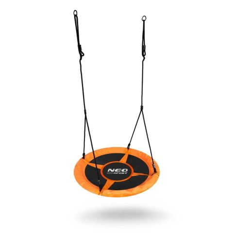 Neo-Sport Huśtawka bocianie gniazdo Swingo XXL pomarańczowa 95 cm Neo-Sport Huśtawka bocianie gniazdo Swingo XXL pomarańczowa 95 cm