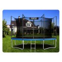 Neo-Sport Trampolina ogrodowa 13ft/404cm z siatką wewnętrzną i drabinką Neo-Sport