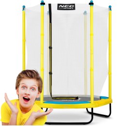 Neo-Sport Trampolina ogrodowa dla dzieci 140 cm 4,5ft Neo-Sport