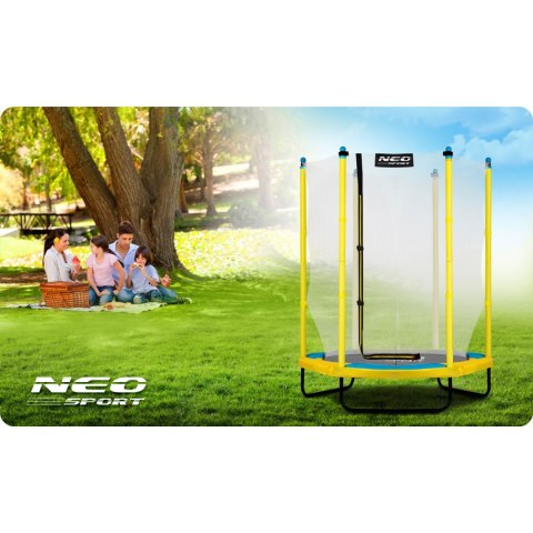 Neo-Sport Trampolina ogrodowa dla dzieci 140 cm 4,5ft Neo-Sport Neo-Sport Trampolina ogrodowa dla dzieci 140 cm 4,5ft Neo-Sport