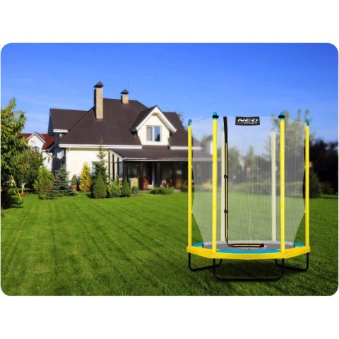 Neo-Sport Trampolina ogrodowa dla dzieci 140 cm 4,5ft Neo-Sport Neo-Sport Trampolina ogrodowa dla dzieci 140 cm 4,5ft Neo-Sport