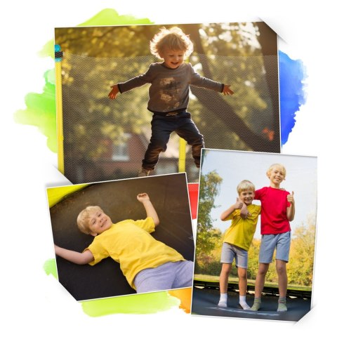Neo-Sport Trampolina ogrodowa dla dzieci 140 cm 4,5ft Neo-Sport Neo-Sport Trampolina ogrodowa dla dzieci 140 cm 4,5ft Neo-Sport
