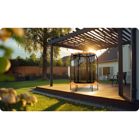 Neo-Sport Trampolina ogrodowa dla dzieci 152 cm 5 ft Neo-Sport Neo-Sport Trampolina ogrodowa dla dzieci 152 cm 5 ft Neo-Sport