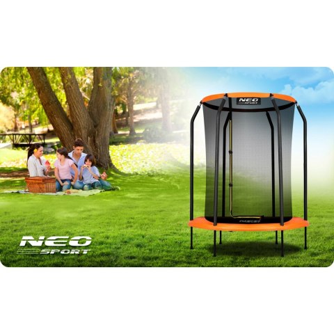 Neo-Sport Trampolina ogrodowa dla dzieci 152 cm 5 ft Neo-Sport Neo-Sport Trampolina ogrodowa dla dzieci 152 cm 5 ft Neo-Sport