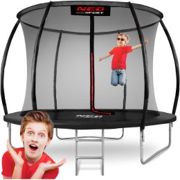 Neo-Sport Trampolina ogrodowa profilowana 10ft/312cmz siatką wewnętrzną Neo-Sport