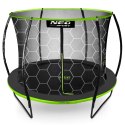 Neo-Sport Trampolina ogrodowa profilowana 8ft/252cm z siatką wewnętrzną Neo-Sport