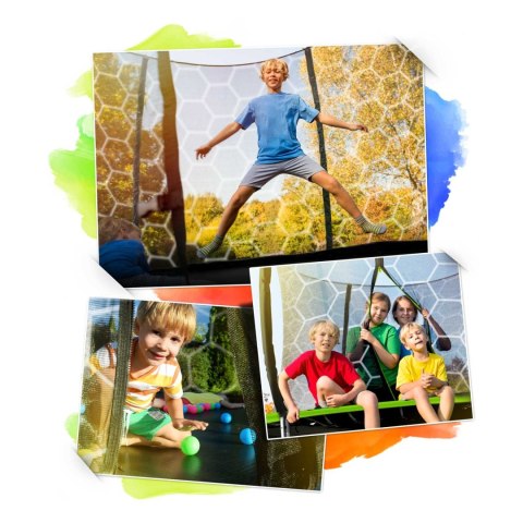 Neo-Sport Trampolina ogrodowa profilowana 8ft/252cm z siatką wewnętrzną Neo-Sport Neo-Sport Trampolina ogrodowa profilowana 8ft/252cm z siatką wewnętrzną Neo-Sport