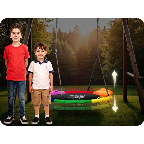Neo-Sport Huśtawka bocianie gniazdo Neo-Sport Swingo 100 cm Neo-Sport Huśtawka bocianie gniazdo Neo-Sport Swingo 100 cm