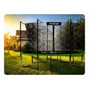 Neo-Sport Trampolina ogrodowa 13ft/404cm z siatką wewnętrzną i drabinką Neo-Sport