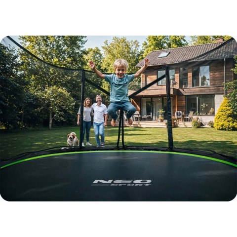 Neo-Sport Trampolina ogrodowa 13ft/404cm z siatką zewnętrzną i drabinką Neo-Sport Neo-Sport Trampolina ogrodowa 13ft/404cm z siatką zewnętrzną i drabinką Neo-Sport