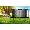 Neo-Sport Trampolina ogrodowa 14ft/435cm z siatką wewnętrzną i drabinką Neo-Sport