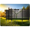 Neo-Sport Trampolina ogrodowa 14ft/435cm z siatką zewnętrzną i drabinką Neo-Sport