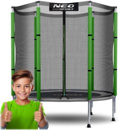 Neo-Sport Trampolina ogrodowa dla dzieci 140 cm 4,5ft Neo-Sport