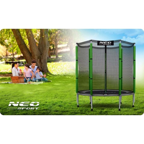 Neo-Sport Trampolina ogrodowa dla dzieci 140 cm 4,5ft Neo-Sport Neo-Sport Trampolina ogrodowa dla dzieci 140 cm 4,5ft Neo-Sport
