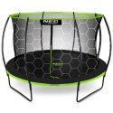 Neo-Sport Trampolina ogrodowa profilowana 14ft/435cm z siatką wewnętrzną Neo-Sport
