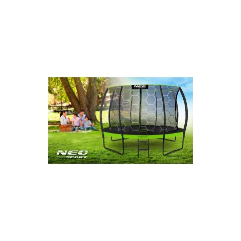 Neo-Sport Trampolina ogrodowa profilowana 14ft/435cm z siatką wewnętrzną Neo-Sport Neo-Sport Trampolina ogrodowa profilowana 14ft/435cm z siatką wewnętrzną Neo-Sport