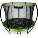Neo-Sport Trampolina ogrodowa profilowana 14ft/435cm z siatką wewnętrzną Neo-Sport