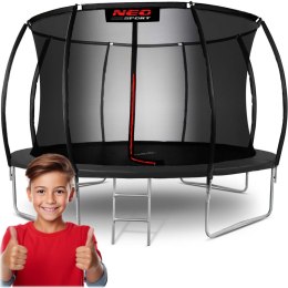 Neo-Sport Trampolina ogrodowa profilowana 14ft/435cm z siatką wewnętrzną Neo-Sport