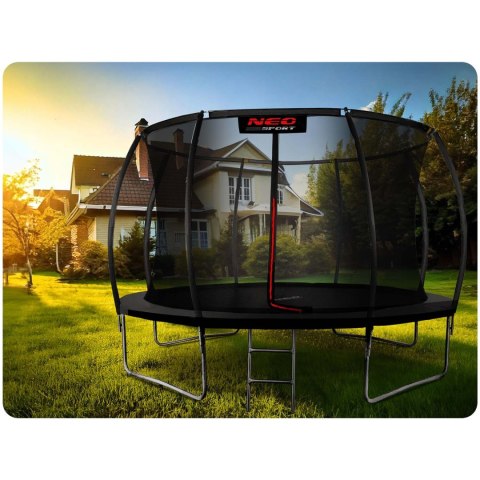 Neo-Sport Trampolina ogrodowa profilowana 14ft/435cm z siatką wewnętrzną Neo-Sport Neo-Sport Trampolina ogrodowa profilowana 14ft/435cm z siatką wewnętrzną Neo-Sport