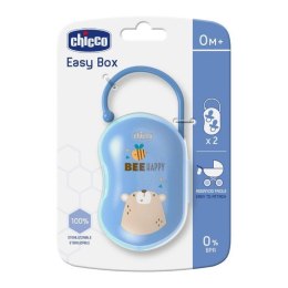 CHICCO 00000205200000 Podwójne etui do smoczka niebieskie*