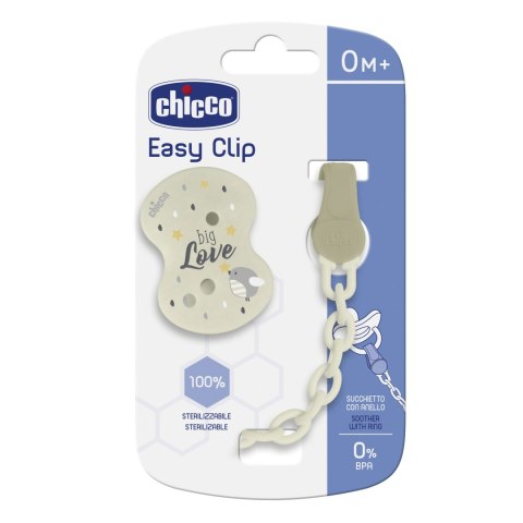 CHICCO 00006202300000 Łańcuszek z klipsem do smoczka mix CHICCO 00006202300000 Łańcuszek z klipsem do smoczka mix