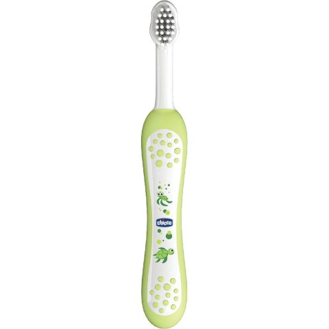 CHICCO 00006958000000 Szczoteczka do zębów zielona* CHICCO 00006958000000 Szczoteczka do zębów zielona*